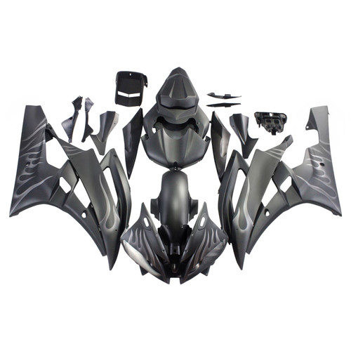 Injection Fairing Kit Bodywork Plastic ABS fit For Yamaha YZF 600 R6 2006-2007