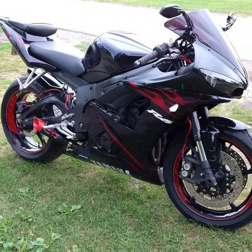 Injection Fairing Kit Bodywork Plastic ABS fit For Yamaha YZF 600 R6 2003-2004 R6S 2006-2009 #108
