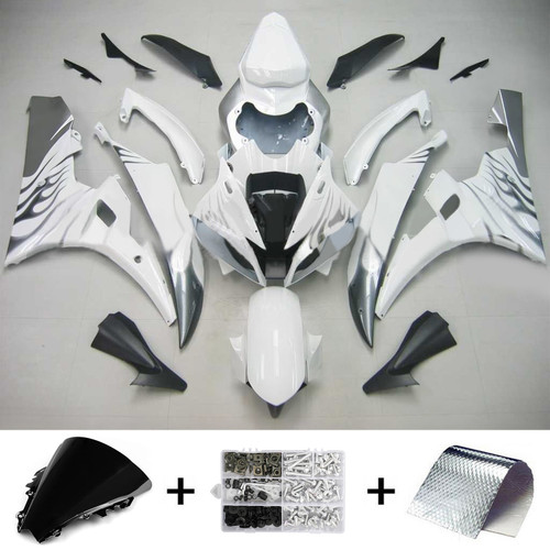 Injection Fairing Kit Bodywork Plastic ABS fit For Yamaha YZF 600 R6 2006-2007