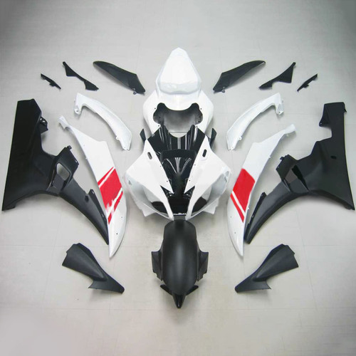 Injection Fairing Kit Bodywork Plastic ABS fit For Yamaha YZF 600 R6 2006-2007