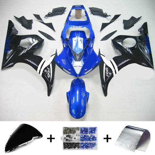 Injection Fairing Kit Bodywork Plastic ABS fit For Yamaha YZF 600 R6 2003-2004 R6S 2006-2009 #113
