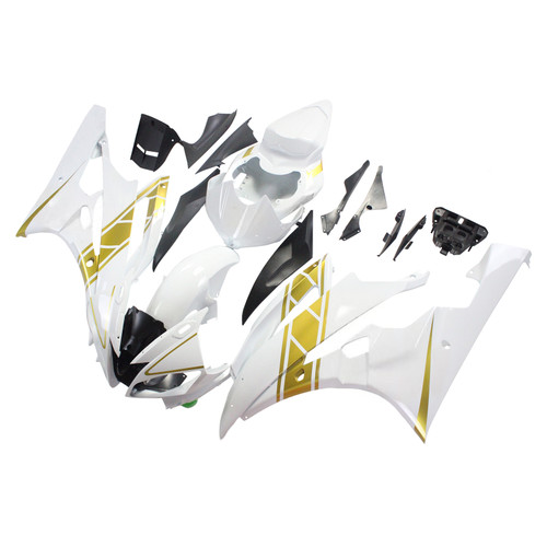 Injection Fairing Kit Bodywork Plastic ABS fit For Yamaha YZF 600 R6 2006-2007