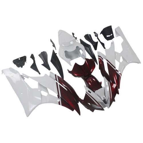 Injection Fairing Kit Bodywork Plastic ABS fit For Yamaha YZF 600 R6 2006-2007