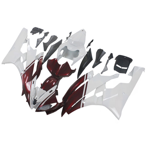 Injection Fairing Kit Bodywork Plastic ABS fit For Yamaha YZF 600 R6 2006-2007