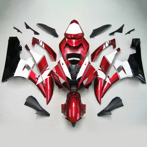 Injection Fairing Kit Bodywork Plastic ABS fit For Yamaha YZF 600 R6 2006-2007