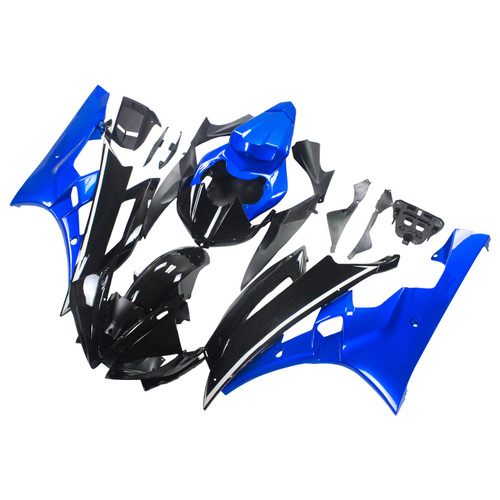 2006-2007 Yamaha YZF 600 R6 Amotopart Injection Fairing Kit Bodywork Plastic ABS #135