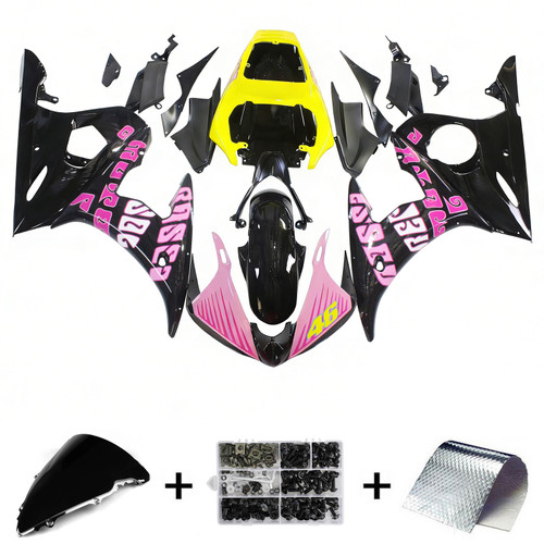 Injection Fairing Kit Bodywork For Yamaha YZF 600 R6 2003-2004 R6S 2006-2009