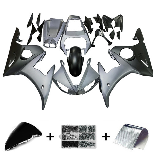 2003-2004 Yamaha YZF 600 R6 2006-2009 R6S Amotopart Injection Fairing Kit Bodywork Plastic ABS #142