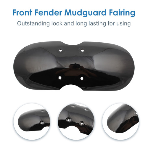 Front Fender Mudguard For Bonneville T100 Scrambler Thruxton 2001-2016 Gloss Black