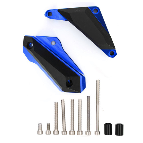 Motorcycle Engine Case Stator Cover Guard Slider For Yamaha Yzf R3 R25 13-16 Blue