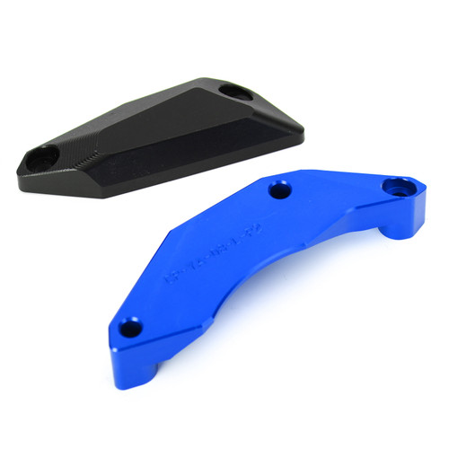 Motorcycle Engine Case Stator Cover Guard Slider For Yamaha Mt10 16-20 R1/R1S Blue