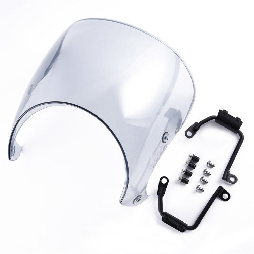 ABS Windscreen Windshield Cafe Racer Wind Protector for Kawasaki Z900RS 2018 GR