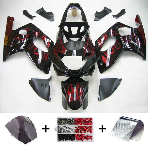 Injection Fairing Kit Bodywork Plastic ABS fit For Yamaha YZF 600R Thundercat 1996-2007