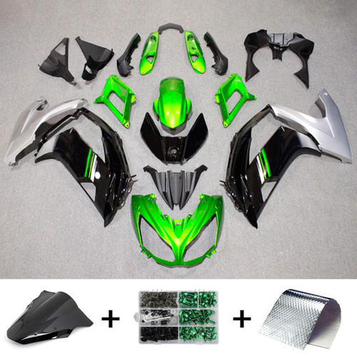 Injection Fairing Kit Bodywork Plastic ABS fit For Kawasaki ER6F Ninja650 2012-2016