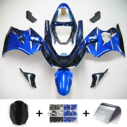 Injection Fairing Kit Bodywork For Kawasaki ZX6R 636 2000-2002 ZZR600 2005-2008
