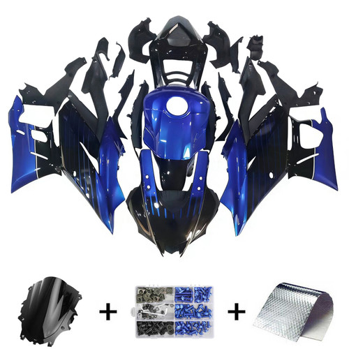 Injection Fairing Kit Bodywork Plastic ABS fit For Yamaha YZF-R3 R25 2019-2021
