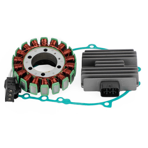 Magneto Stator+Voltage Rectifier+Gasket For Kawasaki Z750 Z750R