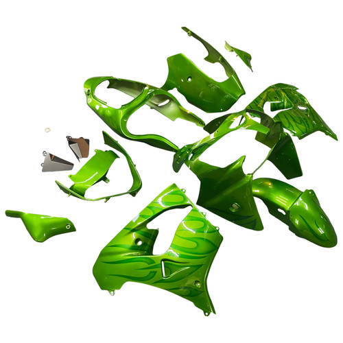 Injection Fairing Kit Bodywork Plastic ABS fit For Kawasaki ZX9R 2000-2001