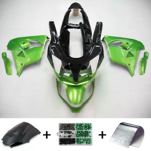 Injection Fairing Kit Bodywork Plastic ABS fit For Kawasaki ZX9R 2000-2001