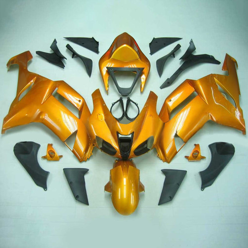 Injection Fairing Kit Bodywork Plastic ABS fit For Kawasaki ZX6R 636 2007-2008