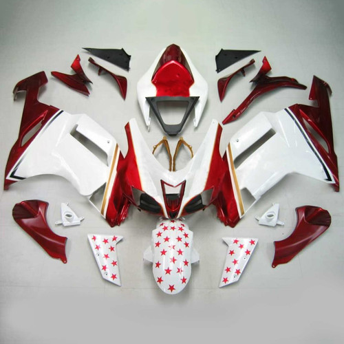 Injection Fairing Kit Bodywork Plastic ABS fit For Kawasaki ZX6R 636 2007-2008
