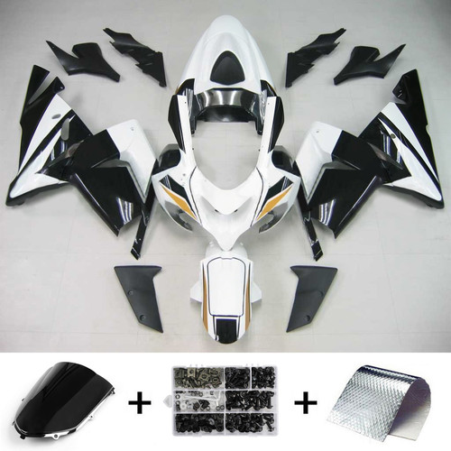 Injection Fairing Kit Bodywork Plastic ABS fit For Kawasaki ZX10R 2004-2005