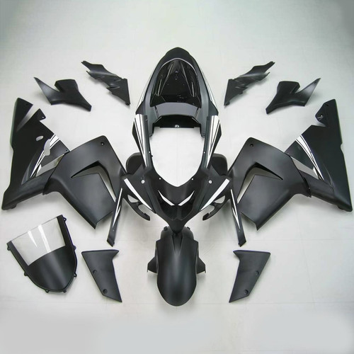 Injection Fairing Kit Bodywork Plastic ABS fit For Kawasaki ZX10R 2004-2005