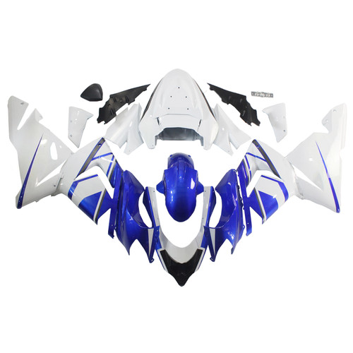Injection Fairing Kit Bodywork Plastic ABS fit For Kawasaki ZX10R 2004-2005