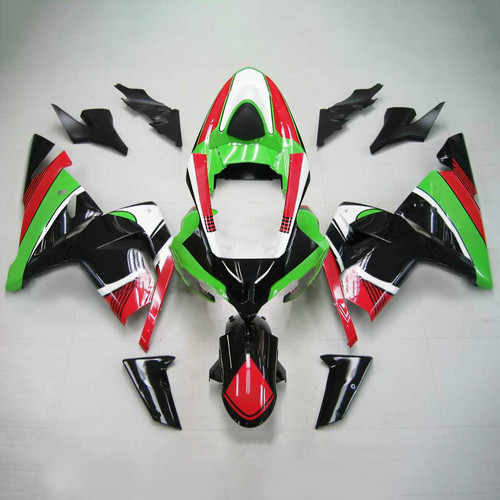 Injection Fairing Kit Bodywork Plastic ABS fit For Kawasaki ZX10R 2004-2005