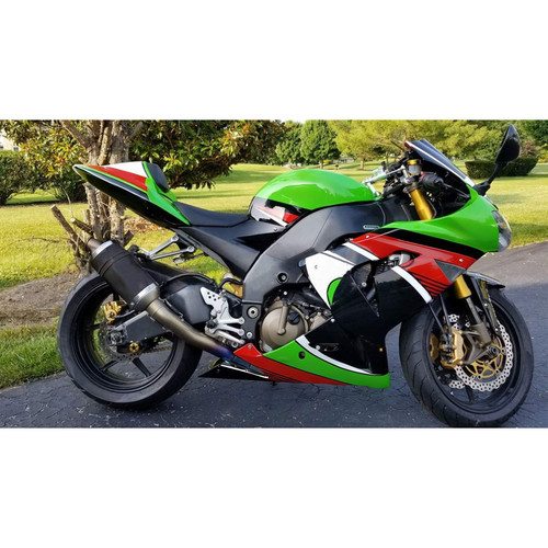 Injection Fairing Kit Bodywork Plastic ABS fit For Kawasaki ZX10R 2004-2005