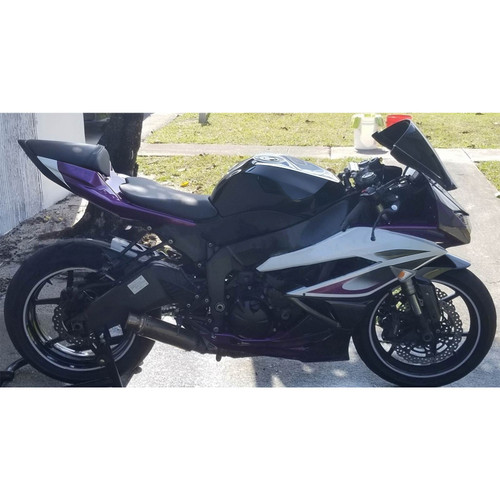 Injection Fairing Kit Bodywork Plastic ABS fit For Kawasaki ZX6R 636 2009-2012