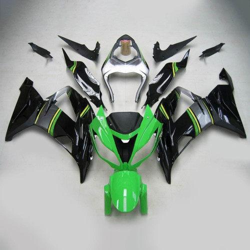 Injection Fairing Kit Bodywork Plastic ABS fit For Kawasaki ZX6R 636 2013-2018