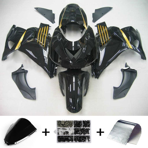 Injection Fairing Kit Bodywork Plastic ABS fit For Kawasaki ZX14R 2006-2011