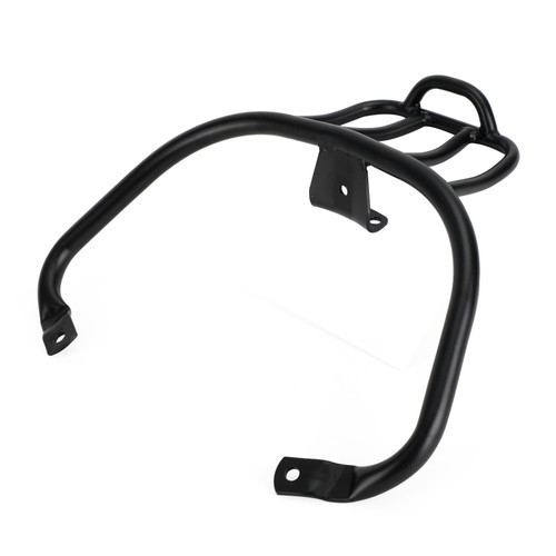 Sloped Rear Rack Carrier Pannier Black For Vespa Sprint Primavera 50 125 150