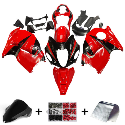 1999-2007 Suzuki Hayabusa GSX1300 Amotopart Injection Fairing Kit Bodywork Plastic ABS #127