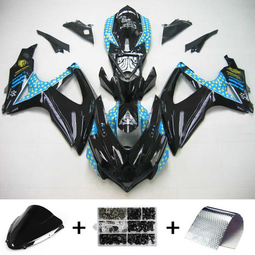 Injection Fairing Kit Bodywork Plastic ABS For Suzuki GSXR 600/750 2008-2010 K8 #120