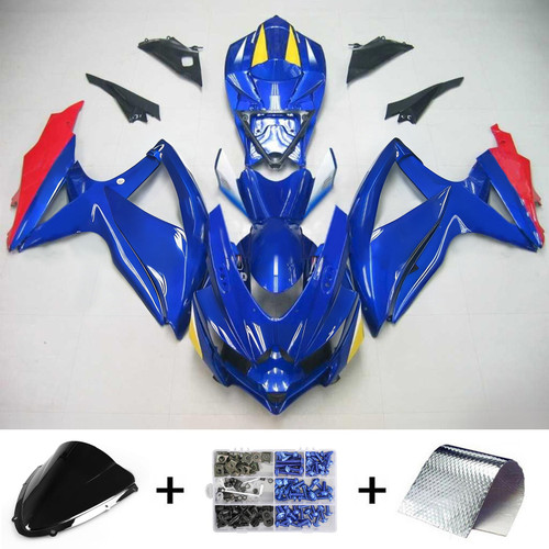 Injection Fairing Kit Bodywork Plastic ABS For Suzuki GSXR 600/750 2008-2010 K8