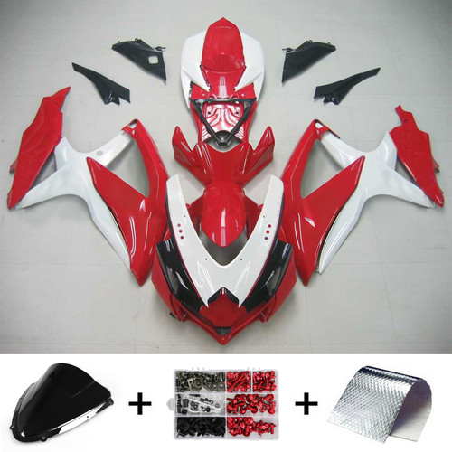 Injection Fairing Kit Bodywork Plastic ABS For Suzuki GSXR 600/750 2008-2010 K8