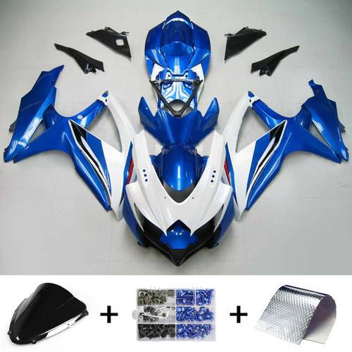 Injection Fairing Kit Bodywork Plastic ABS For Suzuki GSXR 600/750 2008-2010 K8