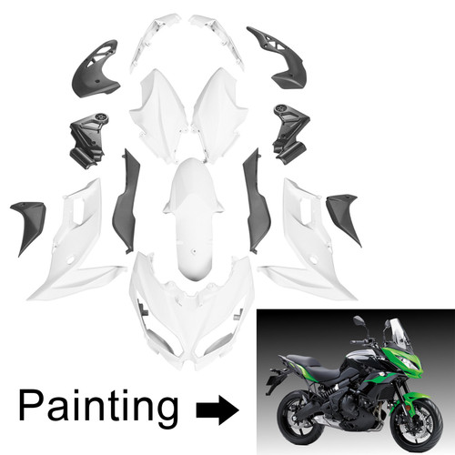Injection Fairing Kit Bodywork Plastic ABS fit For Kawasaki Versys 650 2015-2021