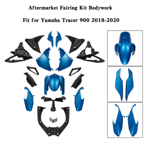 Injection ABS Plastic Bodywork Fairing Kit for Yamaha Tracer 900 2018-2020 2#
