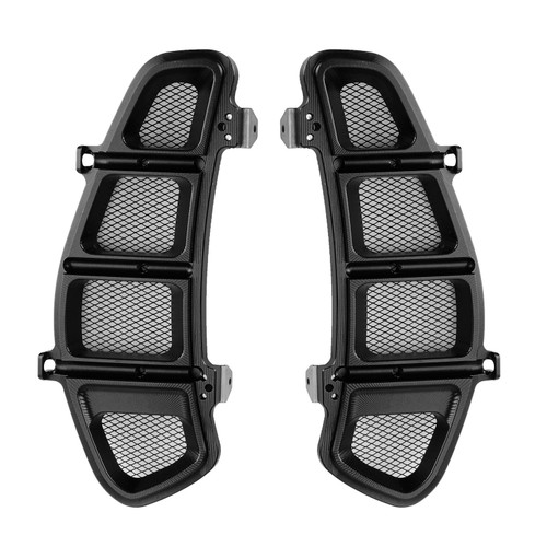 Motorcycal Radiator Guard Protector Radiator Cover Black For Vespa Gts 250 300