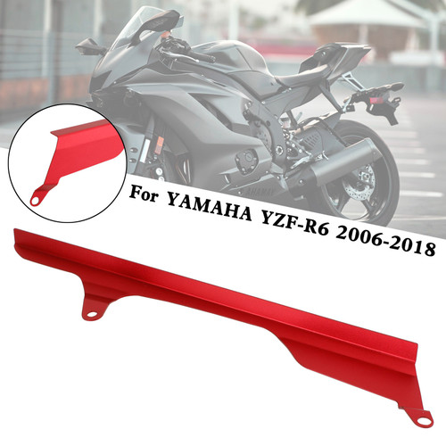Rear Sprocket Chain Guard Protector Cover For YAMAHA YZF R6 2006-2018 Red