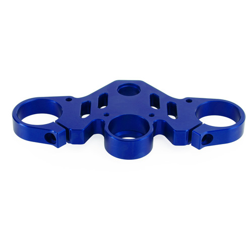 CNC Aluminum Upper Front Top Triple Tree Clamp For YAMAHA R15 V4 R15M 2022 Blue