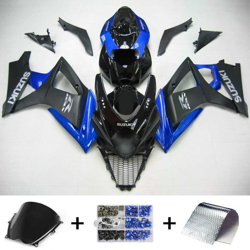Injection Fairing Kit Bodywork Plastic ABS For Suzuki GSXR1000 2007-2008 K7 #106
