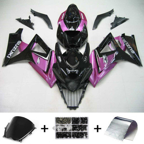 Injection Fairing Kit Bodywork Plastic ABS For Suzuki GSXR1000 2007-2008 K7 #128