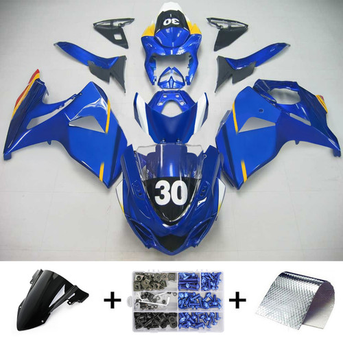 Injection Fairing Kit Bodywork Plastic ABS For Suzuki GSXR1000 2009-2016 K9