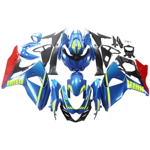 2009-2016 Suzuki GSXR1000 K9 Amotopart Injection Fairing Kit Bodywork Plastic ABS #127