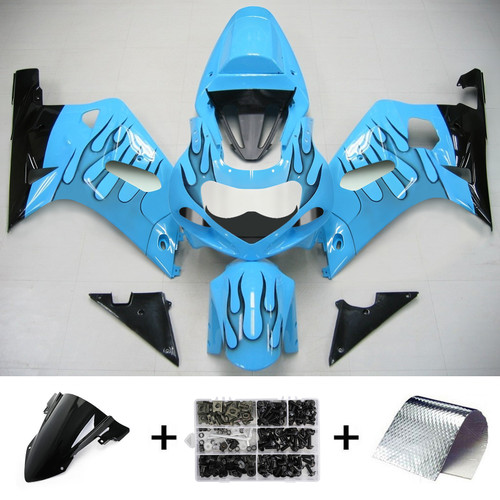 Injection Fairing Kit Bodywork Plastic ABS For Suzuki GSXR750 2001-2003 K1