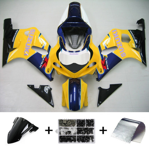 Injection Fairing Kit Bodywork Plastic ABS For Suzuki GSXR750 2001-2003 K1 #123